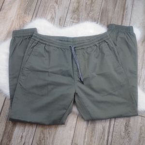 Volcom green mens cotton joggers size XXL